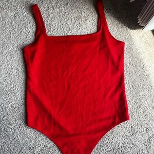 Red Express body suit!